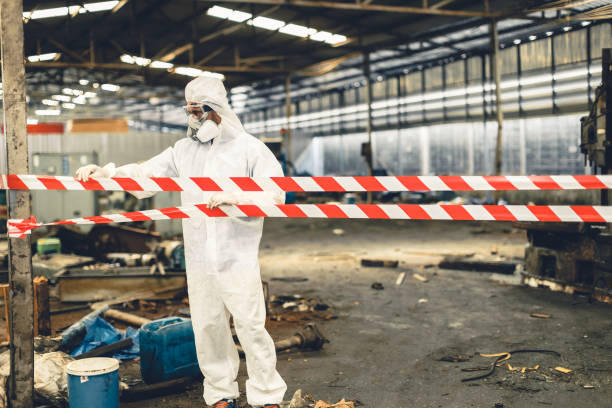 Professional Trauma Scene Cleanup technician working in New Lisbon, WI